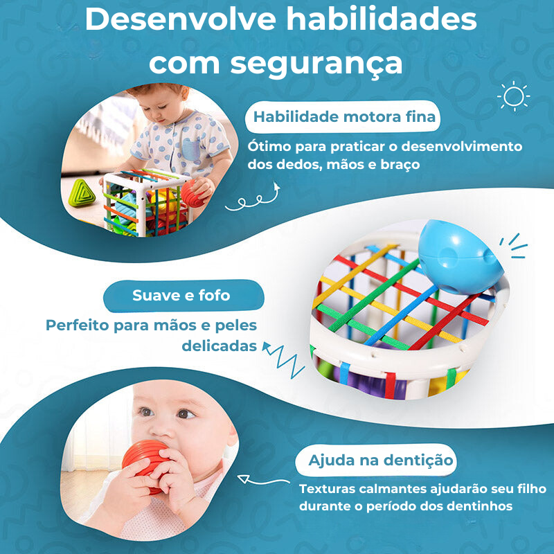 Blocos de forma Montessori