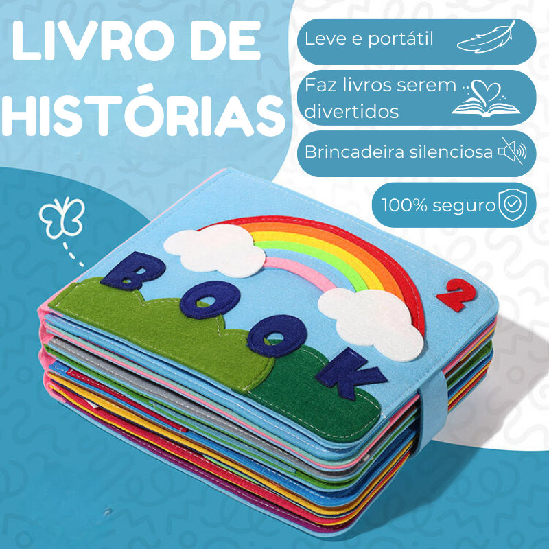 Livro de Histórias Montessori - 16 cenários