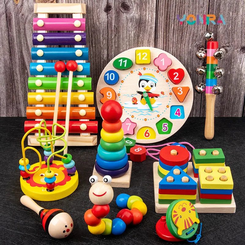 Kit de Brinquedos Montessorianos