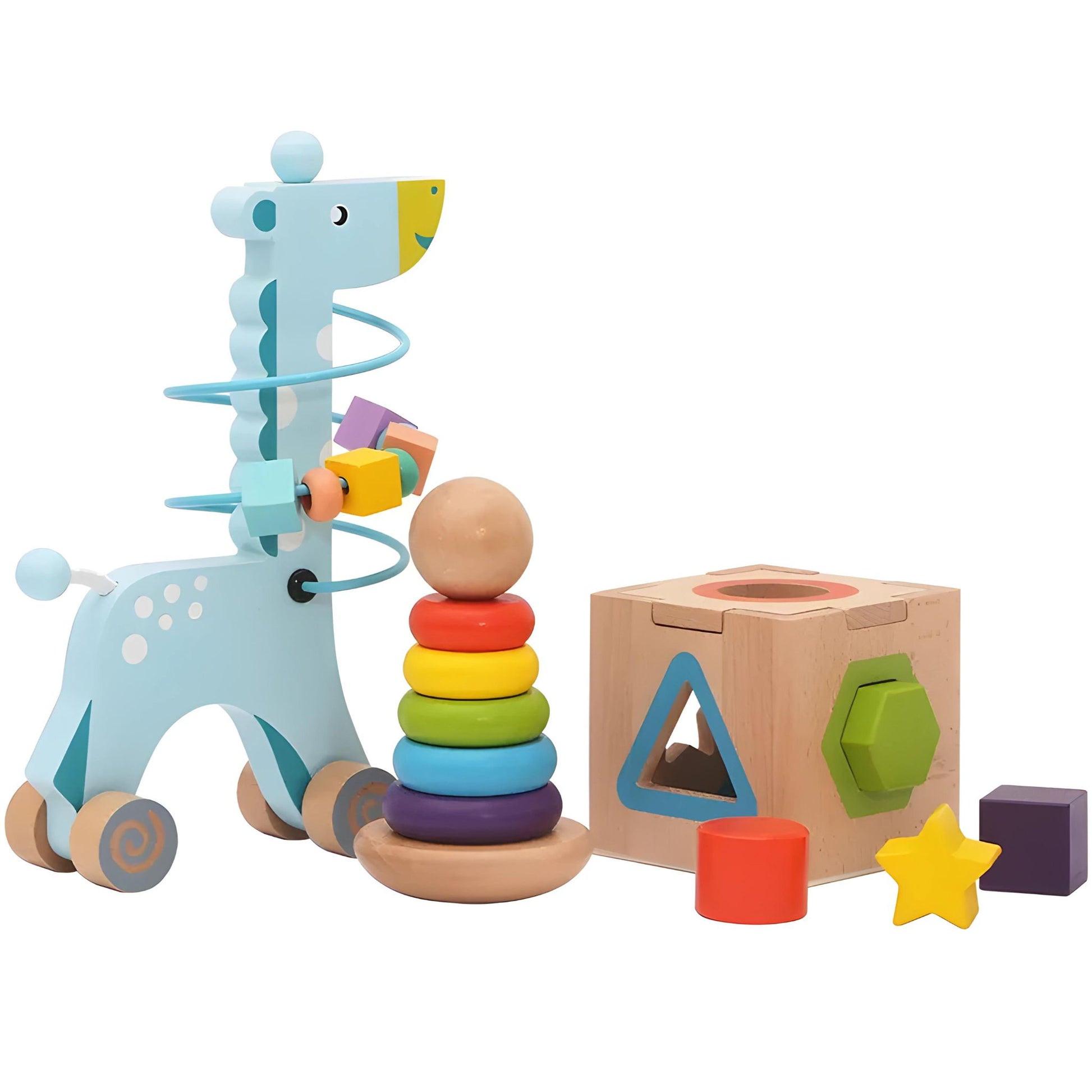 Kit Montessori Girafinha e Formas